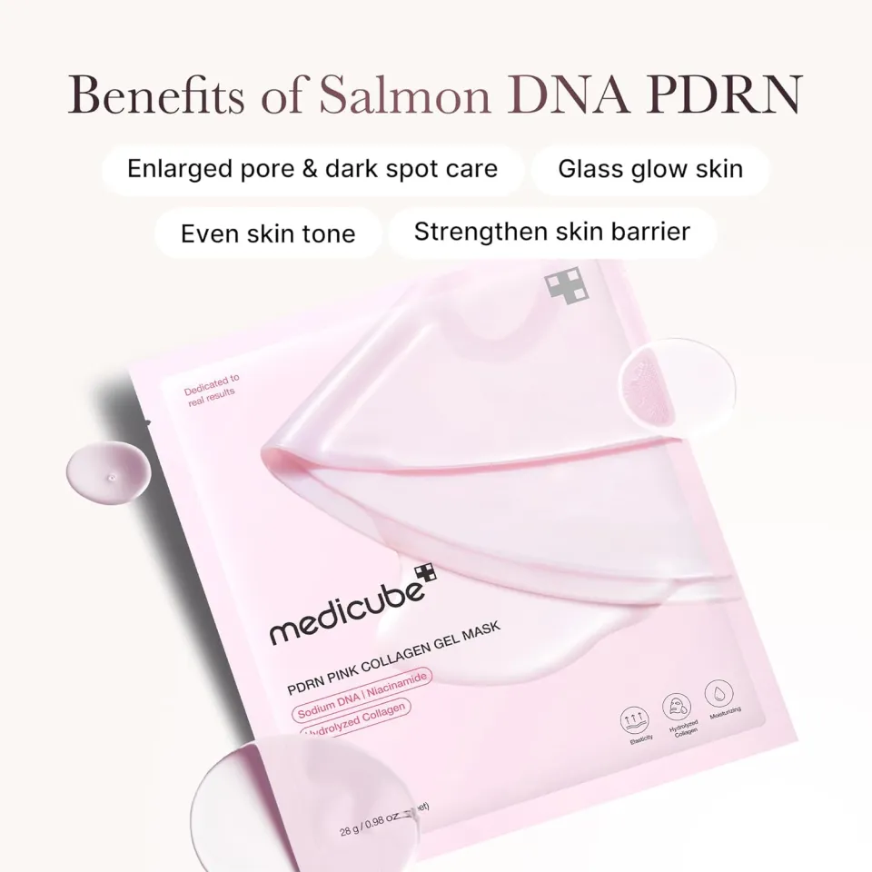 Medicube PDRN Pink Collagen Gel Mask Set 28g